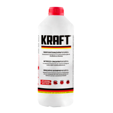 Антифриз готовый -35 °C KRAFT G12/G12+ красный, 1.5 л (KF109)