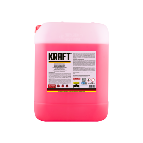 Антифриз концентрат -35 °C KRAFT G12/G12+ червоний, 20 л (KF124)