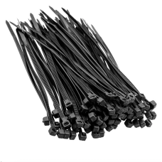 Хомут стрічковий пластиковий чорний LAVITA 150 мм x 2,5 мм 100 шт (773496)