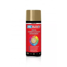 Универсальная акриловая аэрозольная золото эмаль Mr. Build (MB1036) RAL 1036