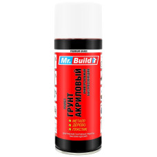 Универсальный акриловый белый спрей-грунт Mr. Build (MBG005)