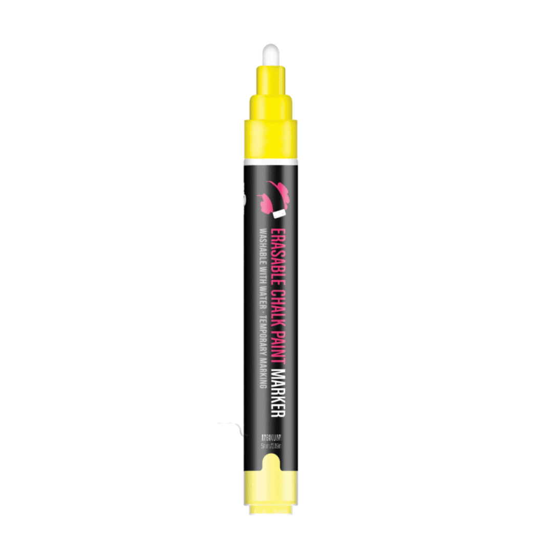 Маркер крейдяний 5 мм MTN PRO Chalk Erasable жовтий (633407)