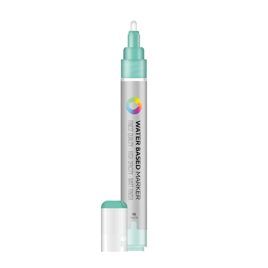 Маркер на водной основе 3 мм MTN WB-0057 Turquoise Green зелений (623188)