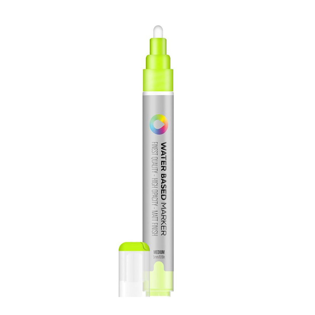 Маркер на водной основе 5 мм MTN WB-072 Brilliant Yellow Green зеленый (623292)