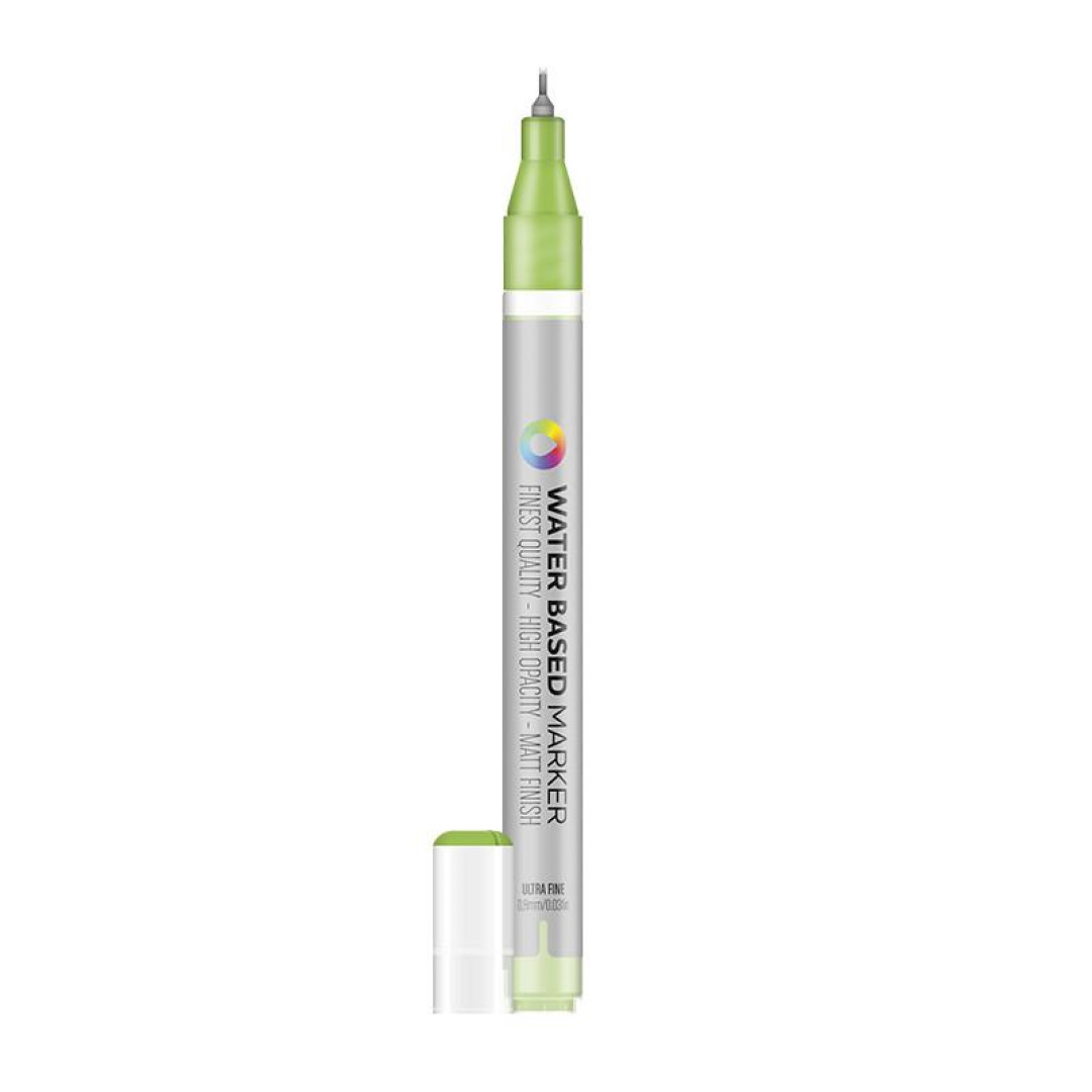 Маркер на водной основе с металл. наконечником 0,8 мм MTN WB-511 Brilliant Light Green зеленый (623033)