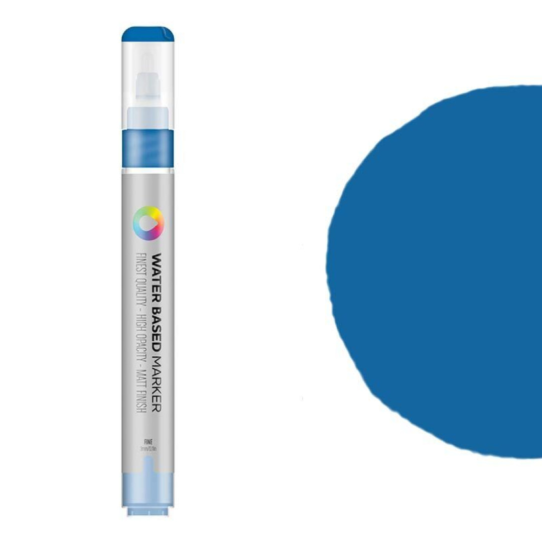 Маркер на водной основе 3 мм MTN WB-0004 Prussian Blue синій (623190)