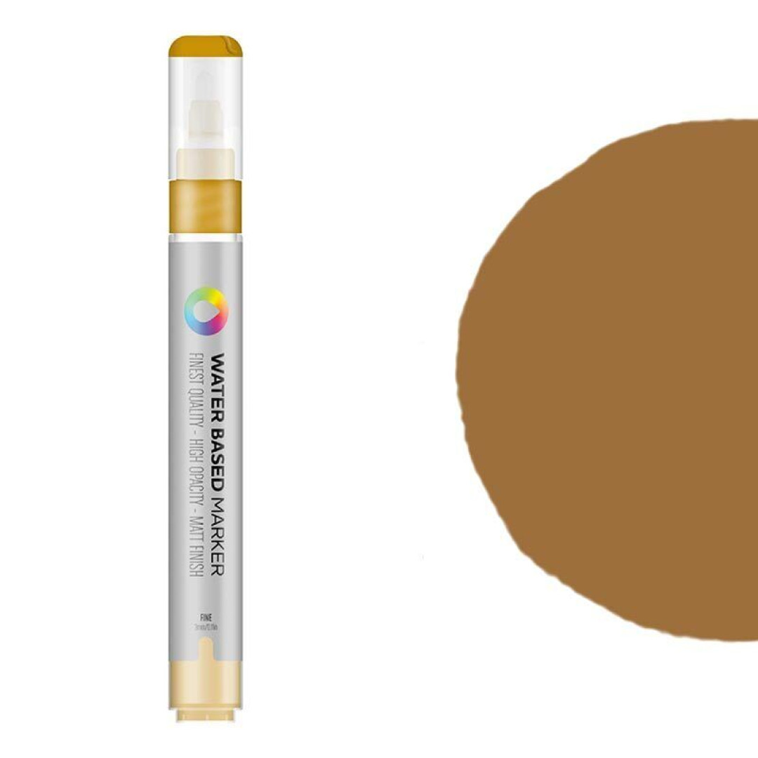 Маркер на водной основе 3 мм MTN WB-0012 Raw Sienna коричневый (623196)