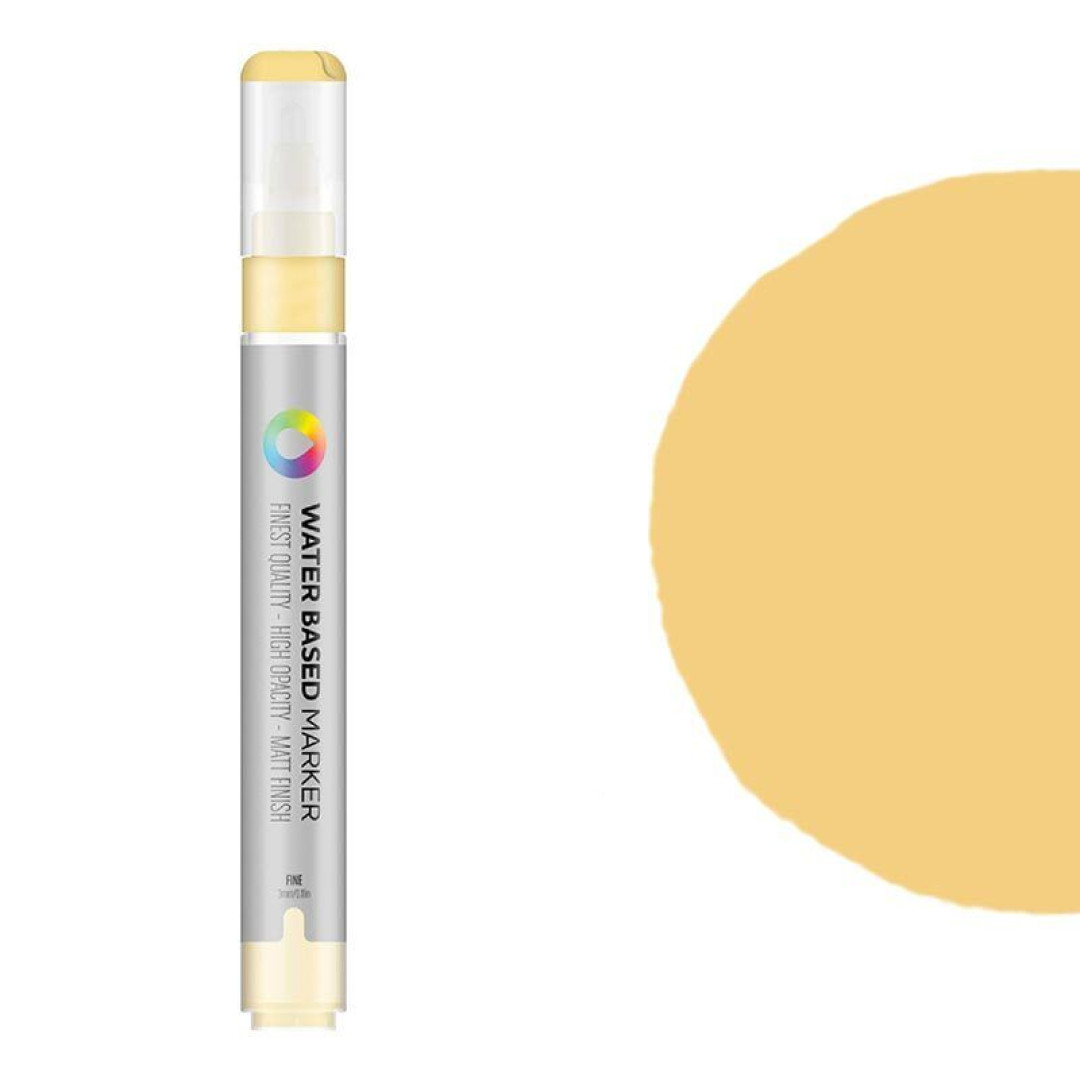 Маркер на водной основе 3 мм MTN WB-0042 Naples Yellow коричневый (623197)