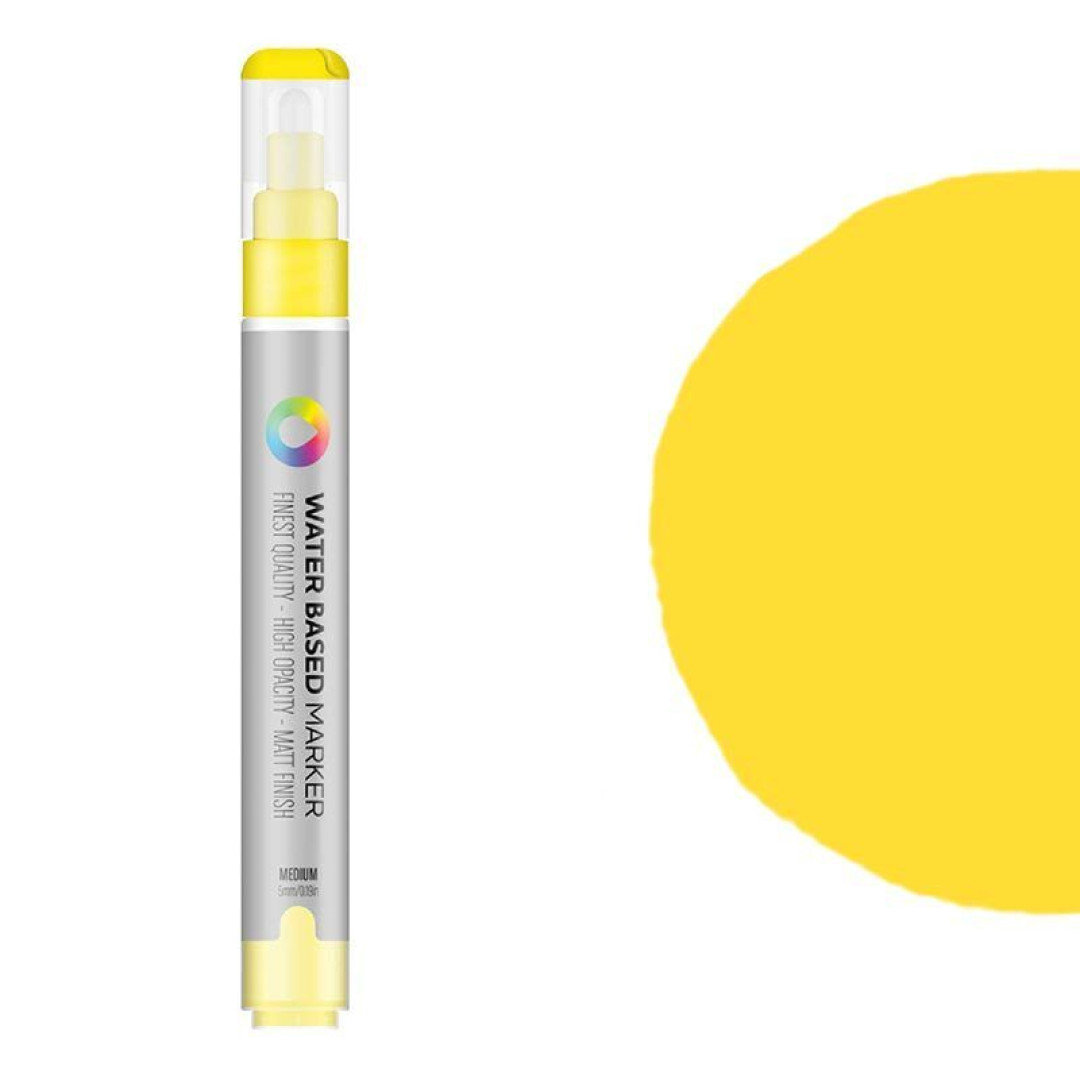Маркер на водной основе 5 мм MTN WB-010 Cadmium Yellow Medium желтый (623208)
