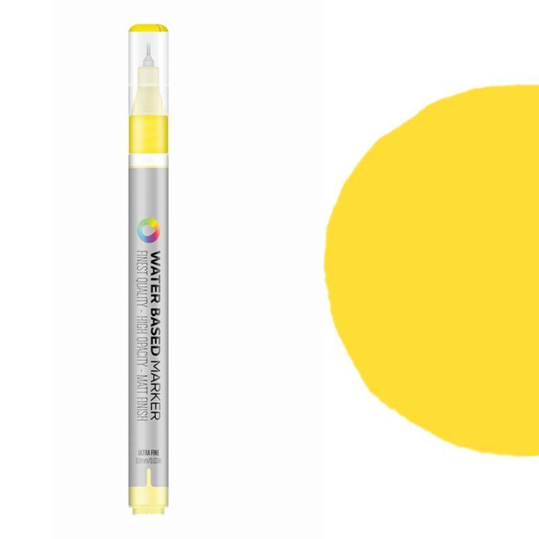 Маркер на водной основе с метал. наконечником 0,8 мм MTN WB-510 Cadmium Yellow Medium жовтий (623031)