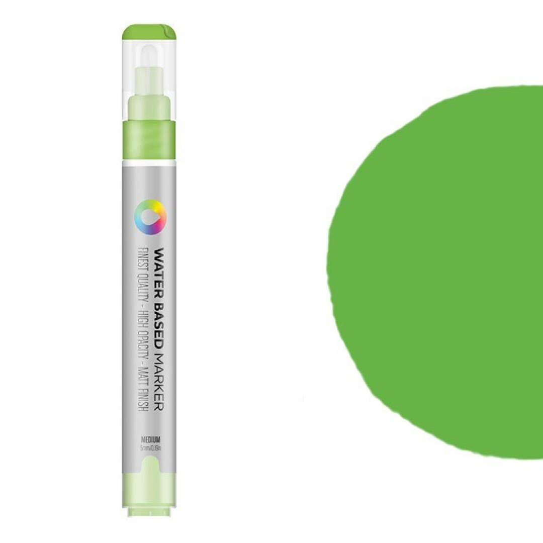 Маркер на водной основе 5 мм MTN WB-011 Brilliant Light Green зеленый (623552)