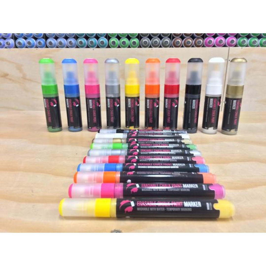 Маркер крейдяний 5 мм MTN PRO Chalk Erasable червоний (633440)