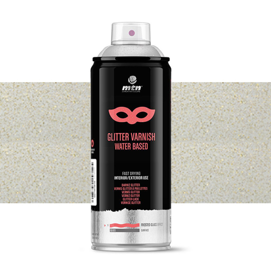 Аэрозольный лак с глиттер-эффектом MTN PRO Glitter Varnish Multicolor разноцветный (753681)
