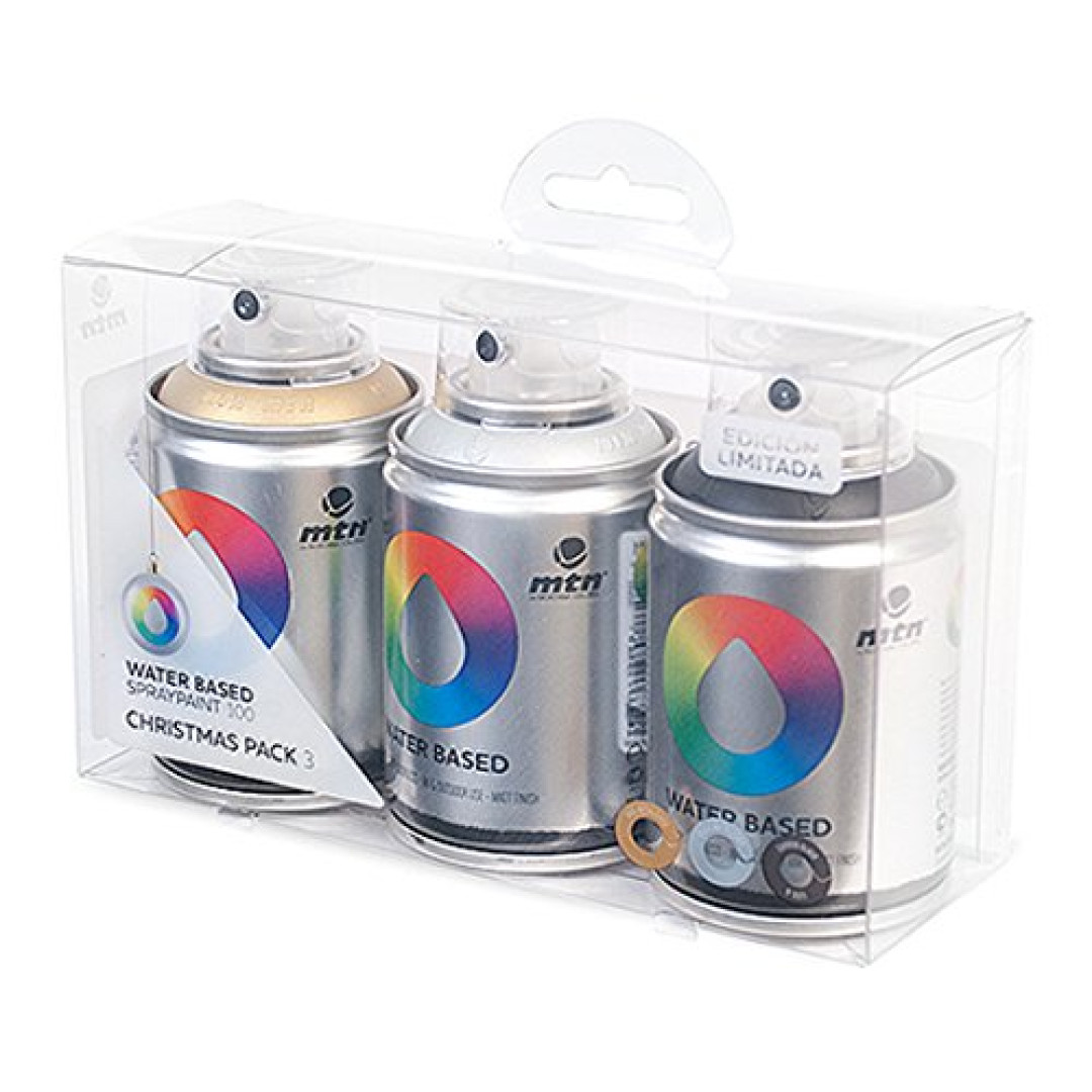 Набор аэрозольных красок MTN WB Christmas 3 Pack, 100 мл (622986)