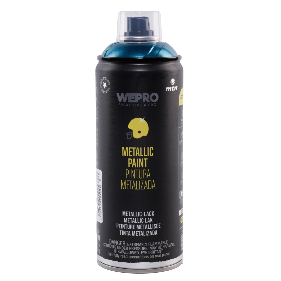 Аерозольна фарба з ефектом металік MTN PRO Metallic Paint R-5025 синя (622991)