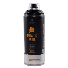 Аэрозольная краска с эффектом металлик MTN PRO Metallic Paint R-9011 черная (622995)