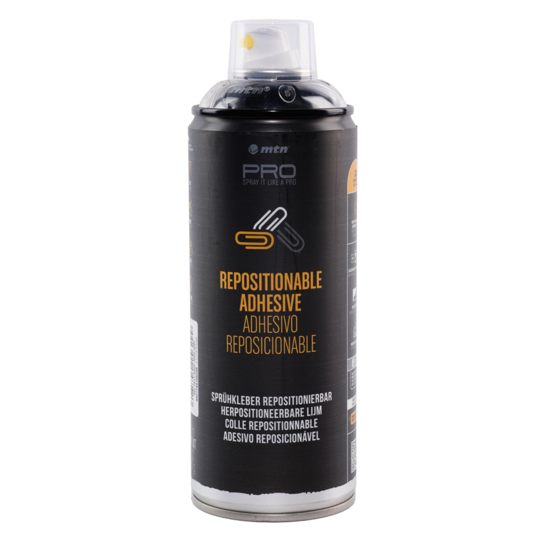 Аерозольний клей MTN PRO Repositionable Adhesive прозорий (633181)