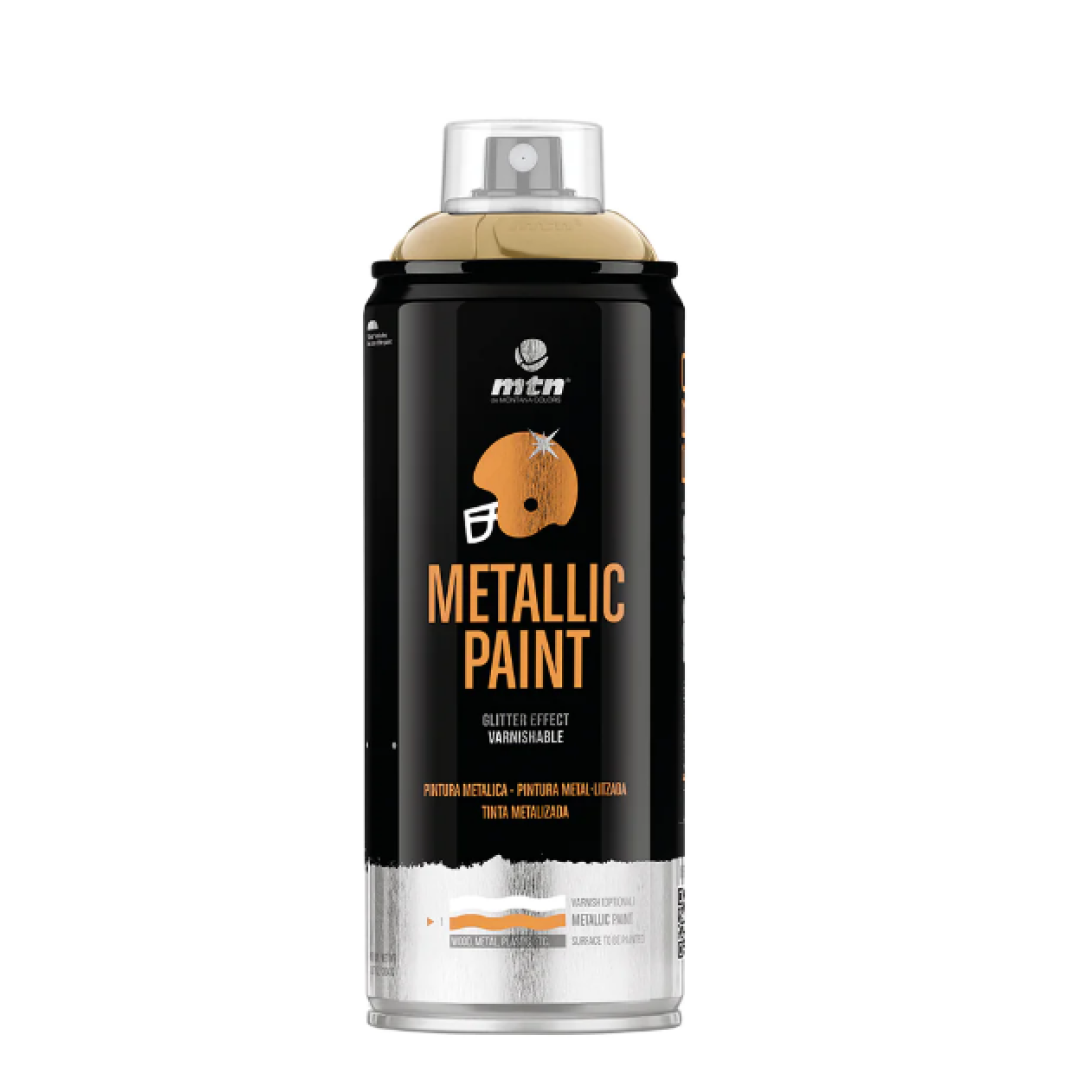 Аерозольна фарба з ефектом металік MTN PRO Metallic Paint R-1036 золото (714364)