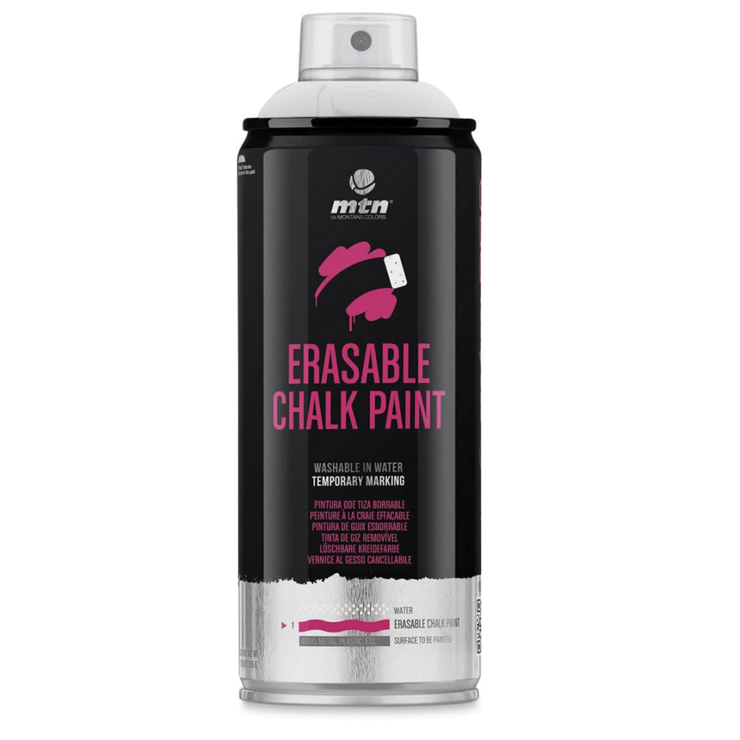 Аэрозольная краска MTN PRO Erasable Chalk Paint белая (714407)