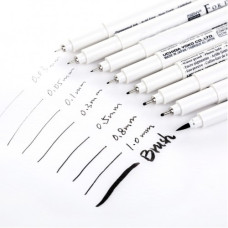 Мульти-лайнер Marvy 0.03 мм черный (513442)