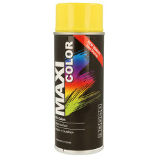 Эмаль аэрозольная универсальная декоративная Maxi Color Ral 1018 цинково-желтая (MX1018)