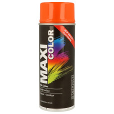 Емаль аерозольна універсальна декоративна Maxi Color Ral 2004 помаранчева (MX2004)