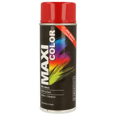 Эмаль аэрозольная универсальная декоративная Maxi Color Ral 3001 ярко-красная (MX3001)