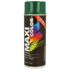 Емаль аерозольна універсальна декоративна Maxi Color Ral 6005 темно-зелена (MX6005)