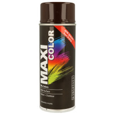Эмаль аэрозольная универсальная декоративная Maxi Color Ral 8017 шоколадно-коричневая (MX8017)