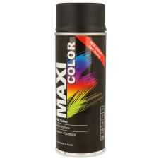 Эмаль аэрозольная универсальная декоративная Maxi Color Ral 9005M черная матовая (MX9005M)