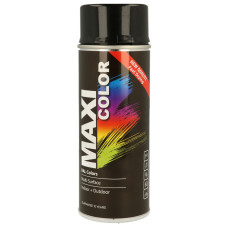 Эмаль аэрозольная универсальная декоративная Maxi Color Ral 9017 транспортно-черная (MX9017)