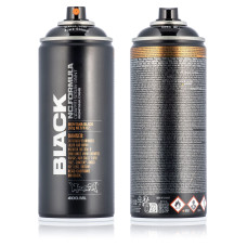 Краска Montana BLK400-9001 Black glossy черный глянец (101715)  
