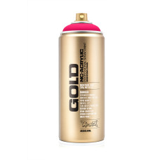 Краска Montana Gold F4000 Gleaming Pink флуоресцентная розовая (283840)