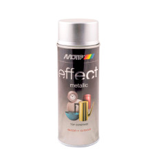 Емаль аерозольна з ефектом металік Motip Deco Effect блискучий сріблястий (302503)