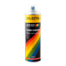 Лак прозрачный акриловый Motip Clear Varnish (04009IG), 500 мл