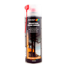 Смазка для цепей промышленного применения "Industrial chain grease" Motip -50° С/+200° С (090205BS), 500 мл