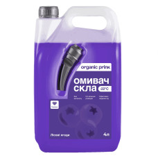 Омивач скла зимовий ORGANIC PRINK -22°C лісові ягоди, 4 л (012040)