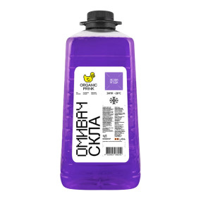 Омивач скла зимовий ORGANIC PRINK -20°C лісові ягоди, 4 л (012030)