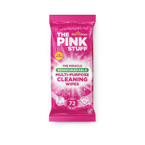 Серветки для прибирання The Pink Stuff Multi-purpose Biodegradable Wipes, 72 шт (01156)