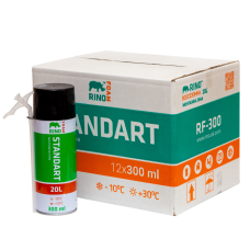 Всесезонна монтажна піна Rino Standart RF-300, 300 мл (RF-300)