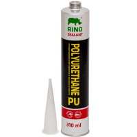 Полиуретановый герметик для швов Rino черный (PU-300B), 310 мл