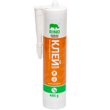Универсальный акриловый монтажный клей Rino белый (RG-A486), 485 мл