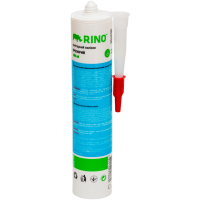 Санітарний силіконовий герметик прозорий Rino (RS-300), 280 мл