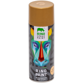 Универсальная акриловая эмаль Rino Crome Paint золото (RP-319)