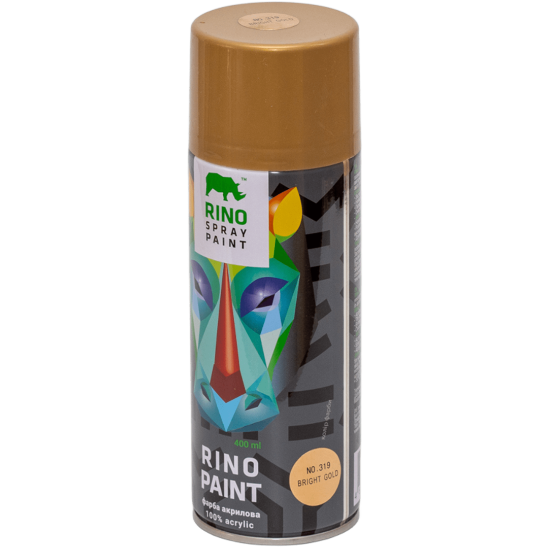 Универсальная акриловая эмаль Rino Crome Paint золото (RP-319) Универсальная акриловая эмаль Rino Crome Paint золото (RP-319)