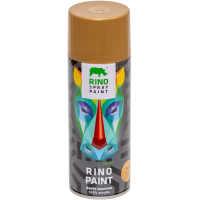 Універсальна акрилова аерозольна емаль Rino золото металік (RP-35)