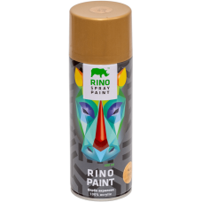 Універсальна акрилова аерозольна емаль Rino золото металік (RP-35)