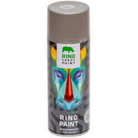 Універсальна акрилова аерозольна емаль Rino срібло металік (RP-36)