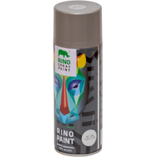 Универсальная акриловая аэрозольная эмаль Rino серебряная вспышка металлик (RP-1580)