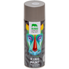 Універсальна акрилова аерозольна емаль Rino сіре срібло (RP-125)